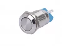 Nút nhấn inox mặt phẳng 12mm